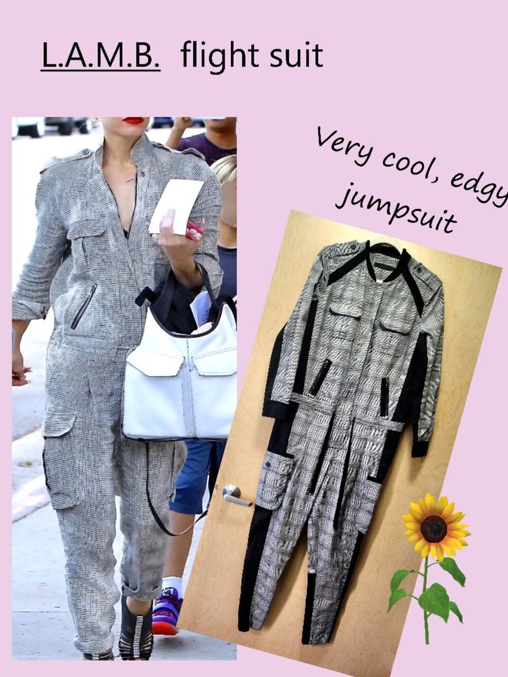 L.A.M.B. by Gwen Stefani Flight Suit